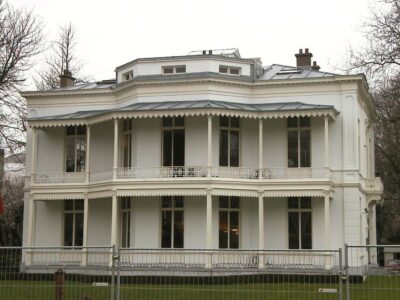 genomen vanaf de Mauritskade