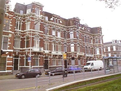 v.l.n.r. Koninginnegracht 102 t/m 106