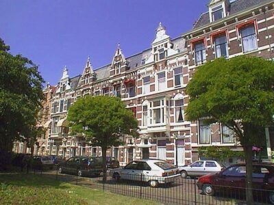 gevelwand Sweelinckstraat 28 t/m 31 (v.r.n.l.)